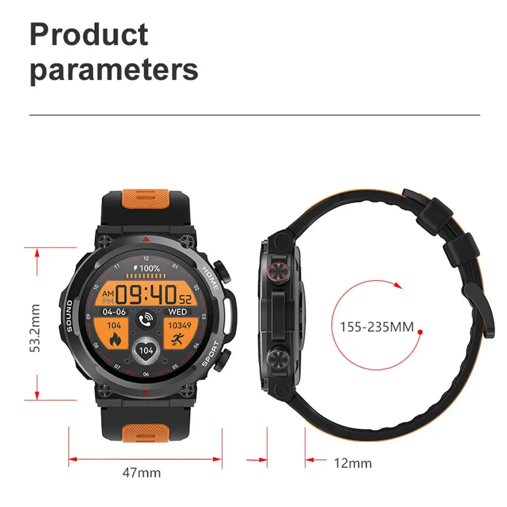 Outdoor Sports Military Smart Watch