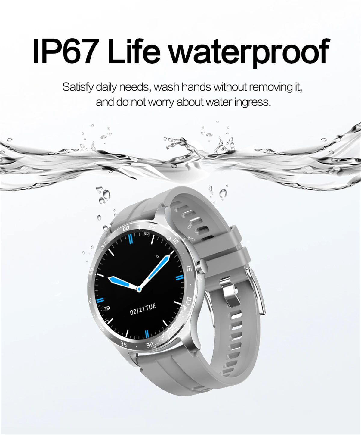 1.28 Inch Full Touch Screen Sports Smart Watch