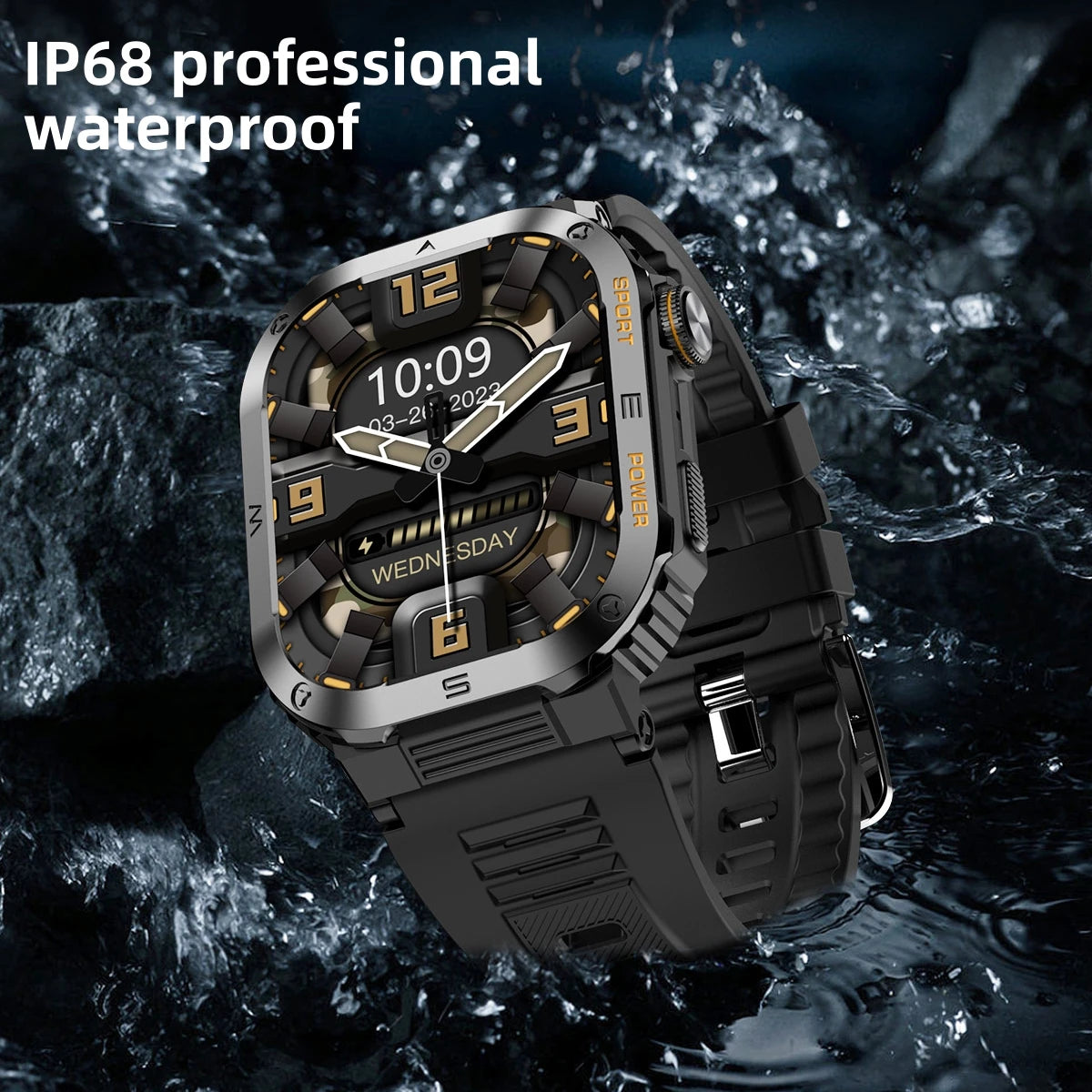 Military Outdoor Sports Smart Watch