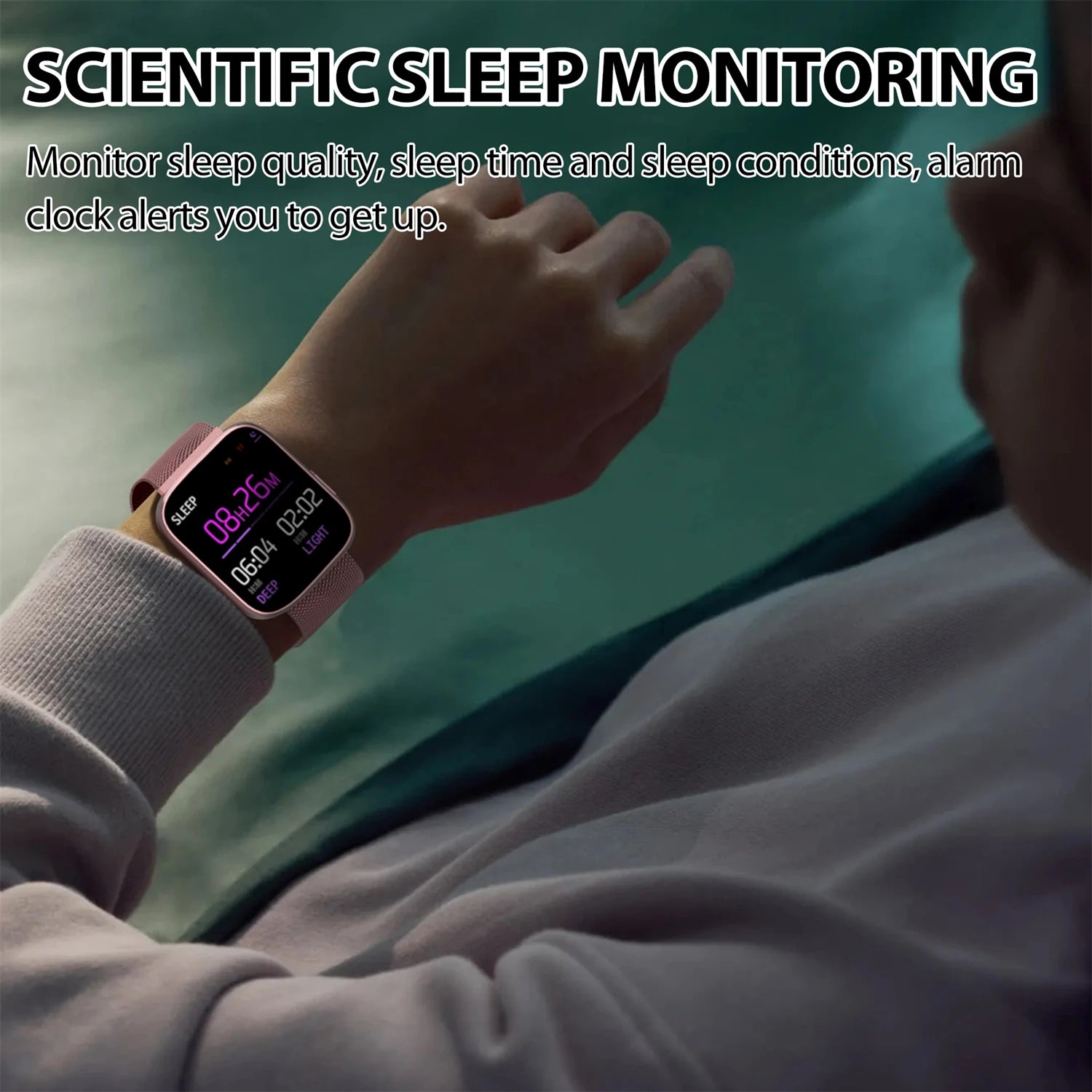 Full Touch Screen Health Monitor Smartwatch