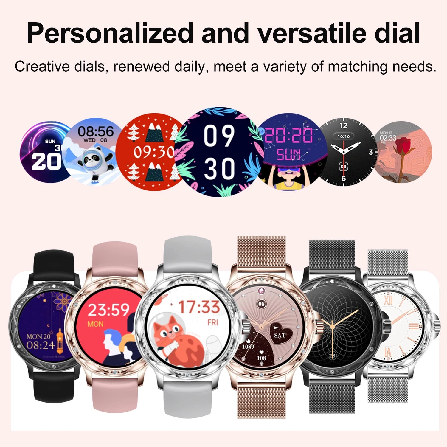 Fashionable Fitness Sports BT Call  Smart Watch