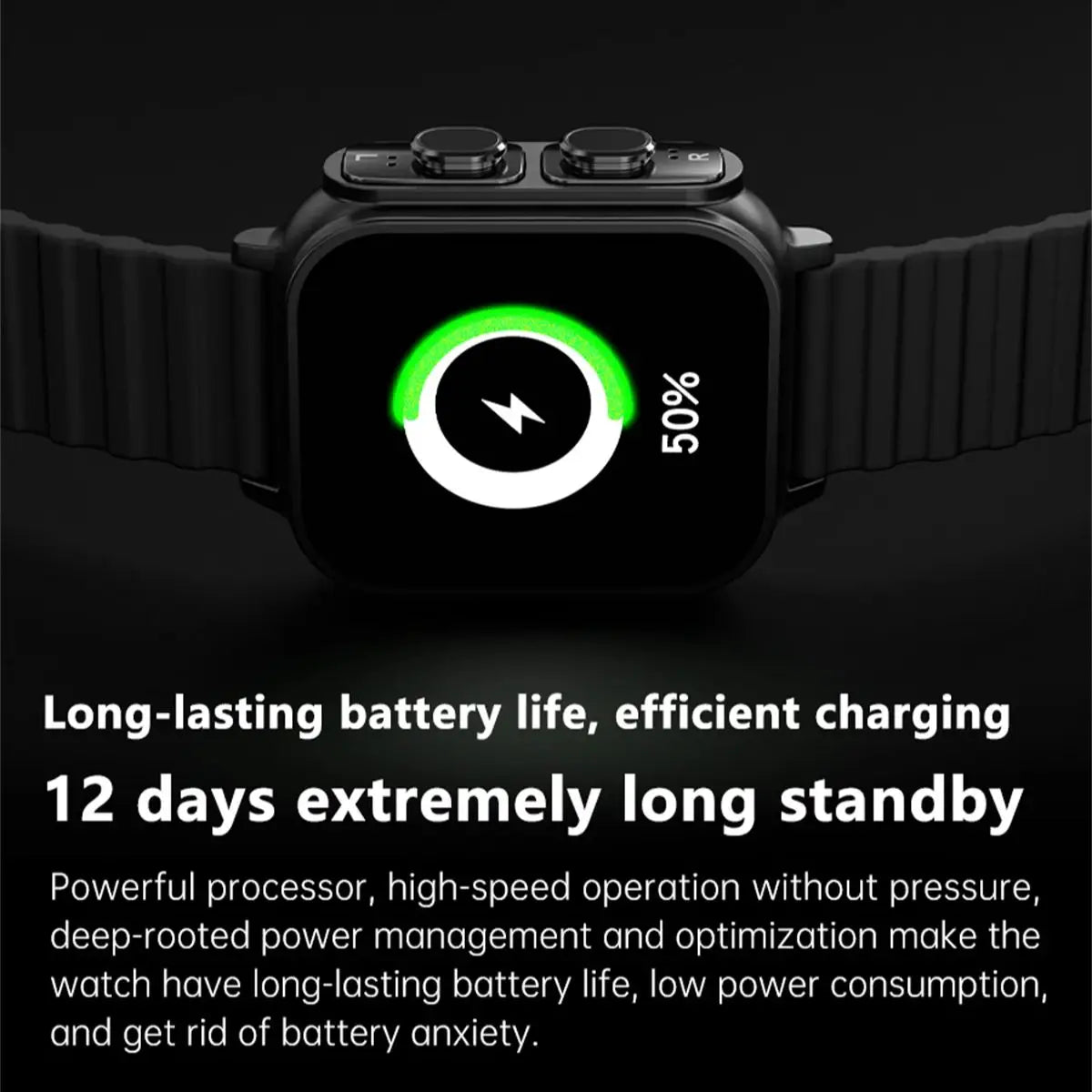 Wireless Bluetooth Earphone Sports Smart Watch