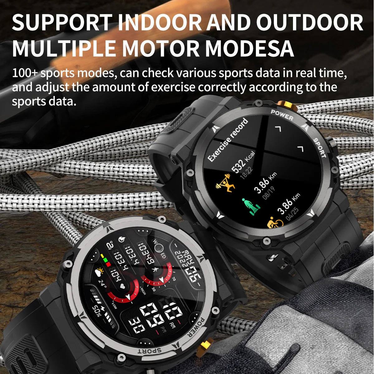 BT Call Outdoor Sport Smartwatch