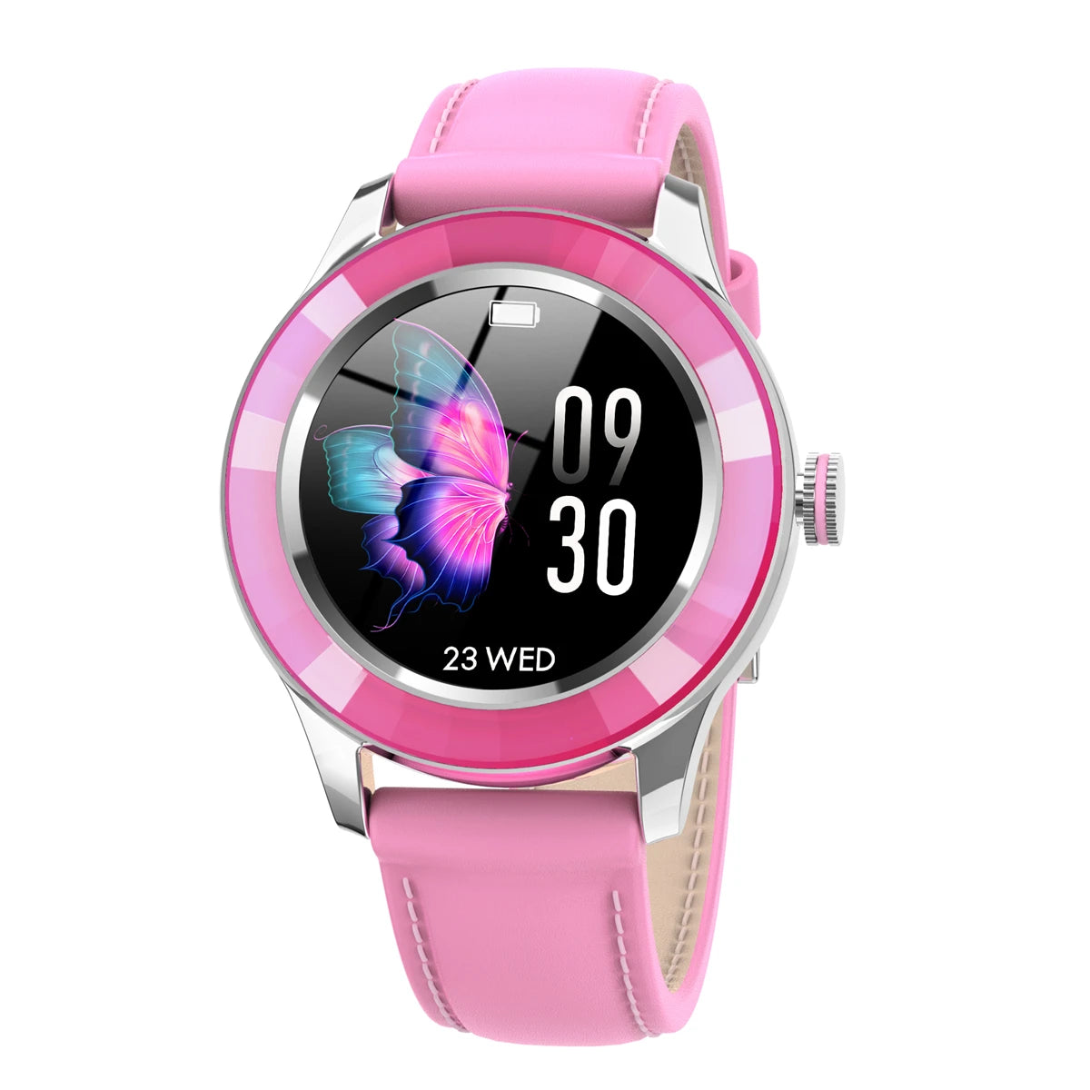 Full Touch Round Screen Waterproof Smartwatch