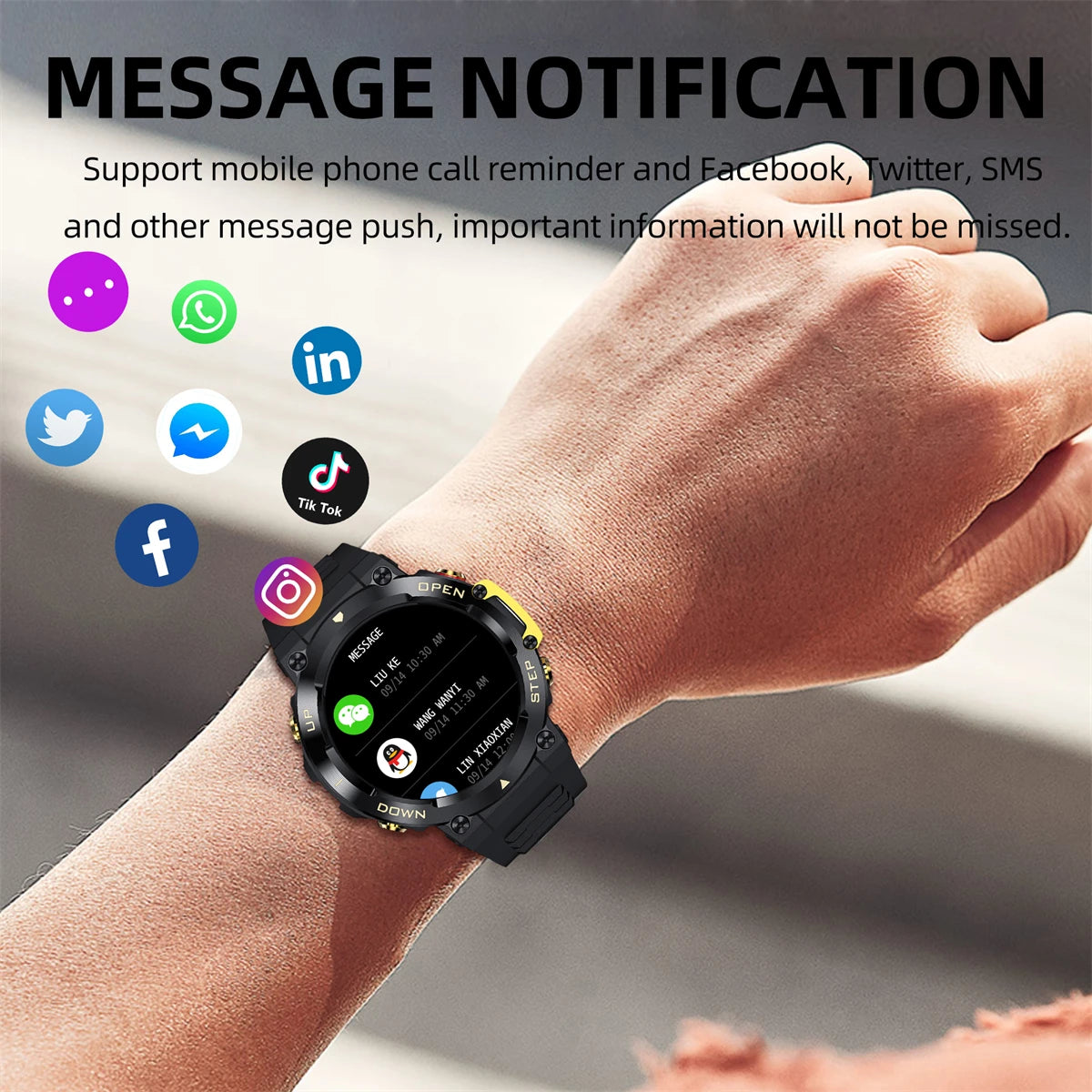 Health Monitoring Outdoor Sports Smart Watch