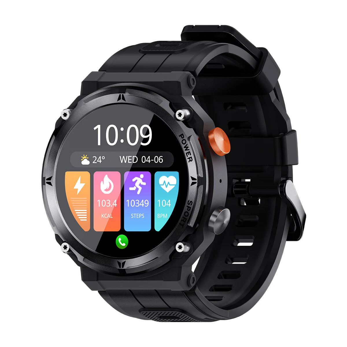 BT Call Outdoor Sport Smartwatch